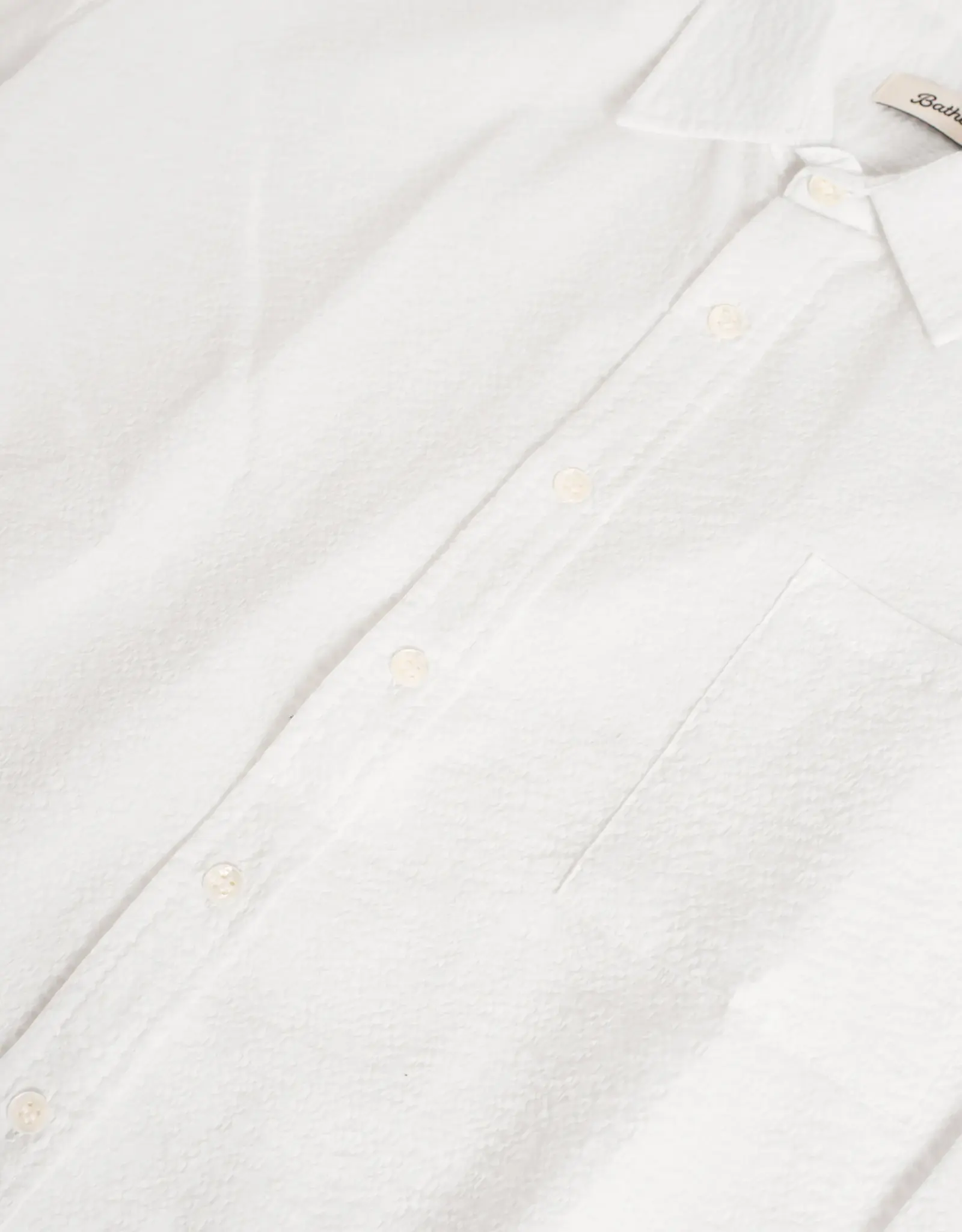 Bather - Ripple Leisure Shirt - White