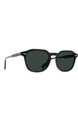 Raen - Clyve 52 - Recycled Black - Green Polarized