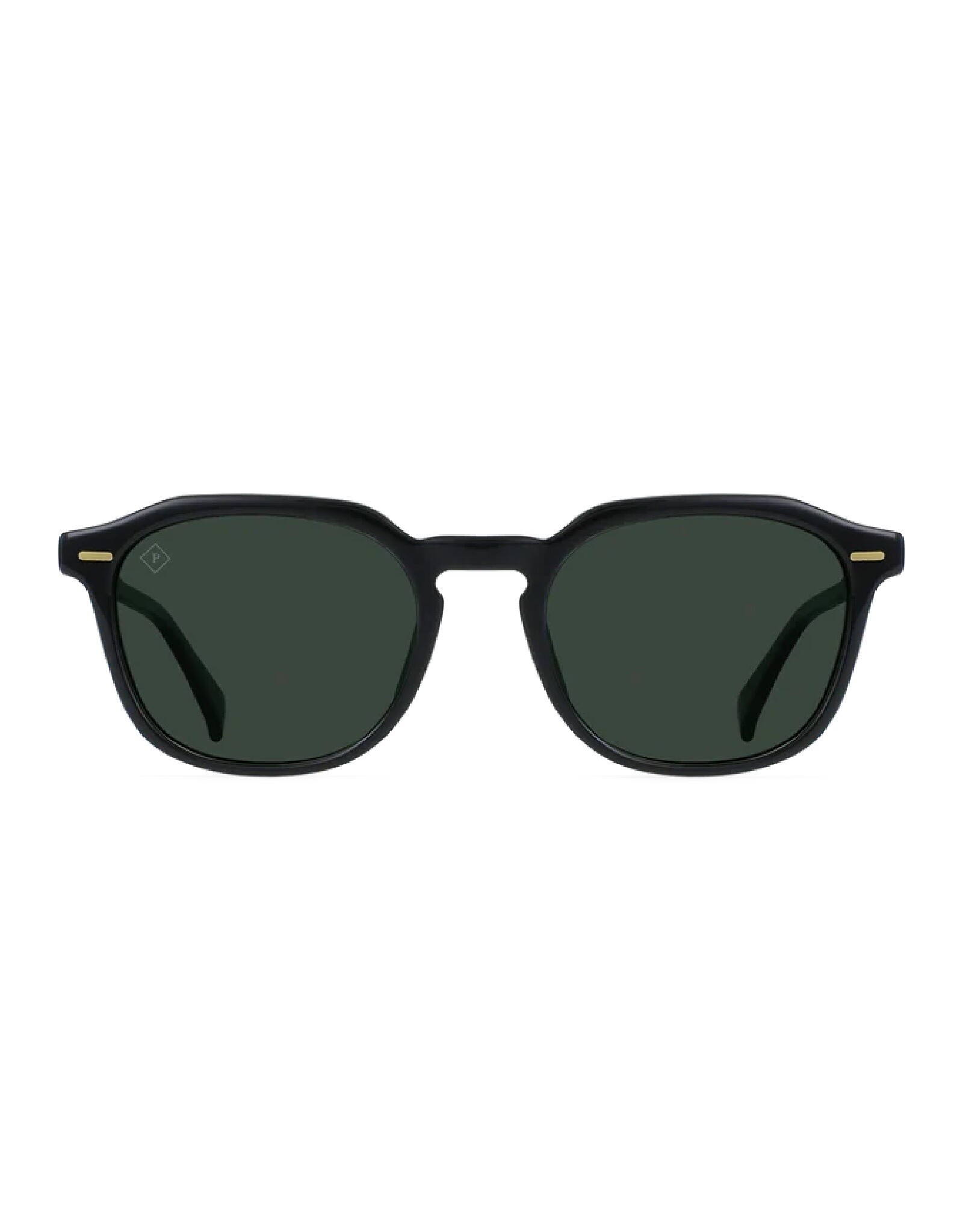 Raen - Clyve 52 - Recycled Black - Green Polarized