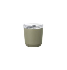 Kinto - To-Go Tumbler with plug - 270ml - Khaki