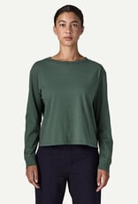 Patagonia - W's LS Daily Easy Cut Tee - CNGR
