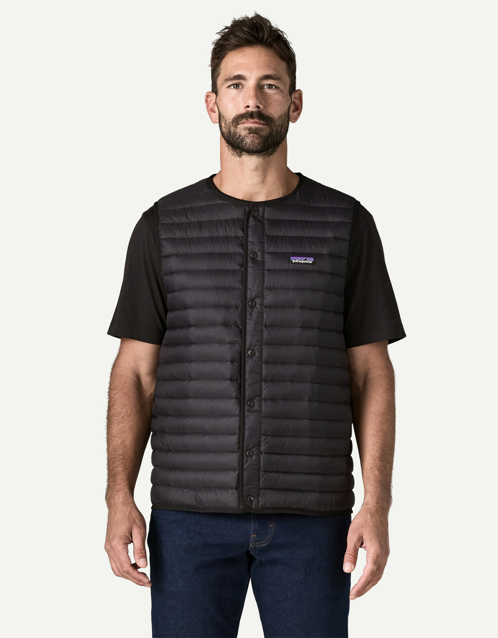 Patagonia - M's LW Down Sweater Vest - BLK