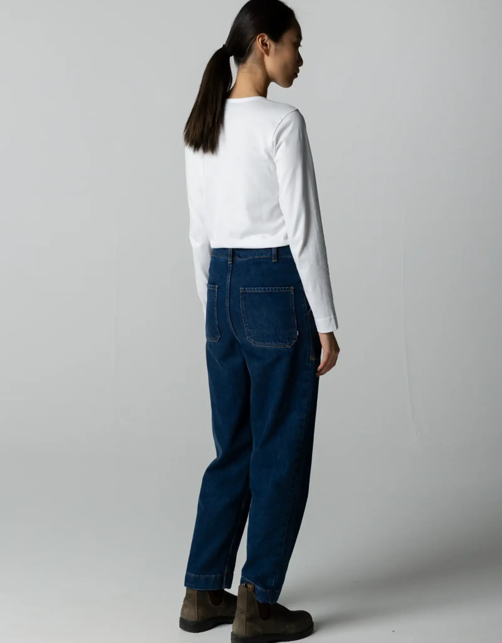 Finisterre - Eldon LS Plain - White