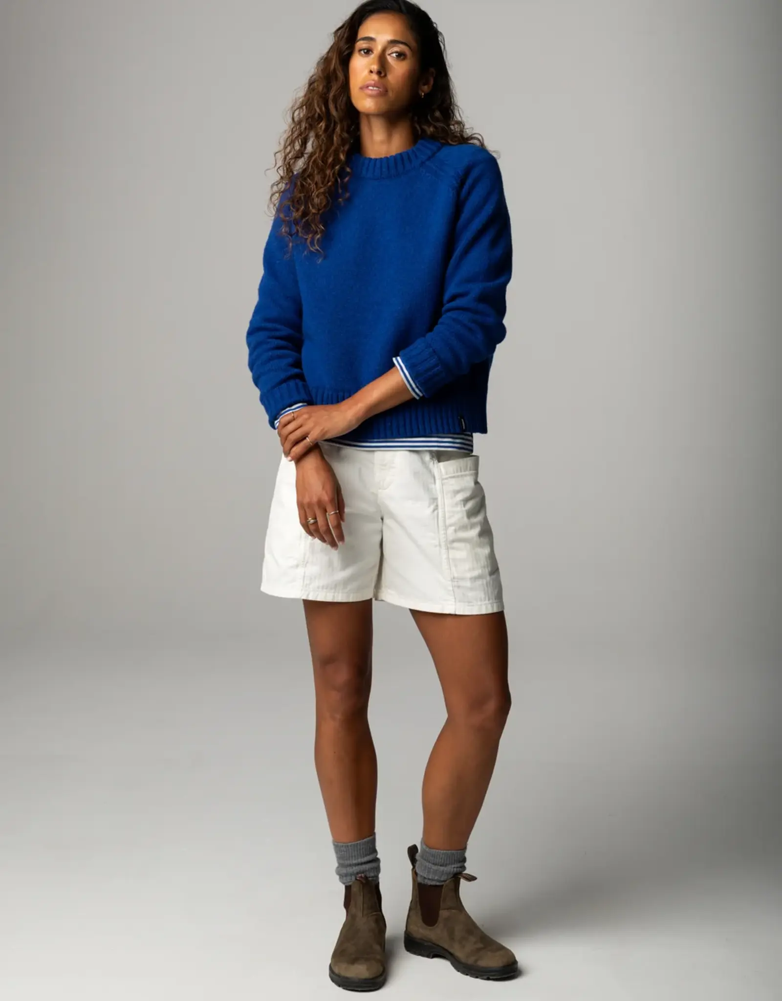 Finisterre - W's Anvon Crew - Royal Blue