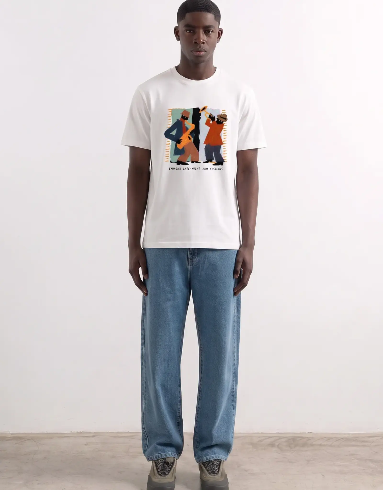 Edmmond - Jam Tee - White