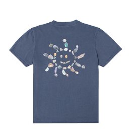 Edmmond - Stones Tee - Dk Blue