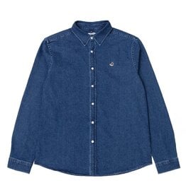 Edmmond - Duck Denim Shirt - Stone Wash