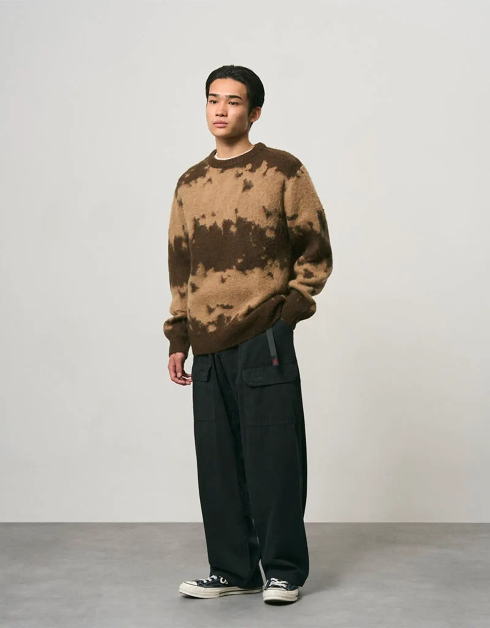 Gramicci - Mohair Sweater - Slate Splatter