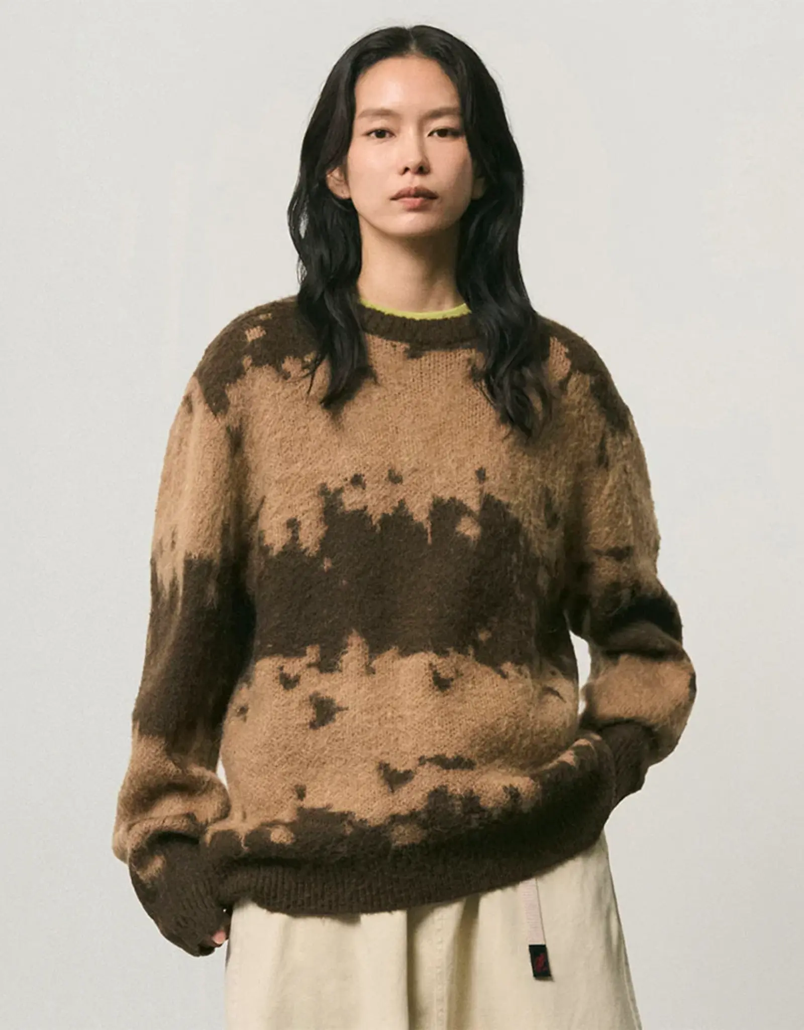 Gramicci - Mohair Sweater - Slate Splatter
