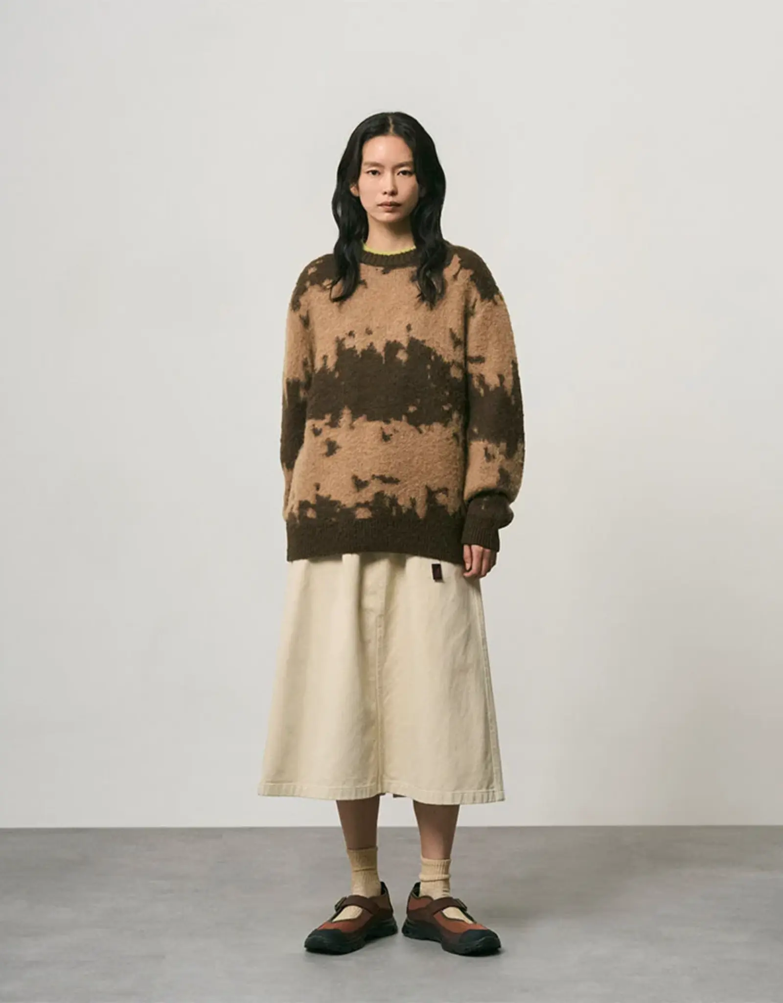 Gramicci - Mohair Sweater - Slate Splatter