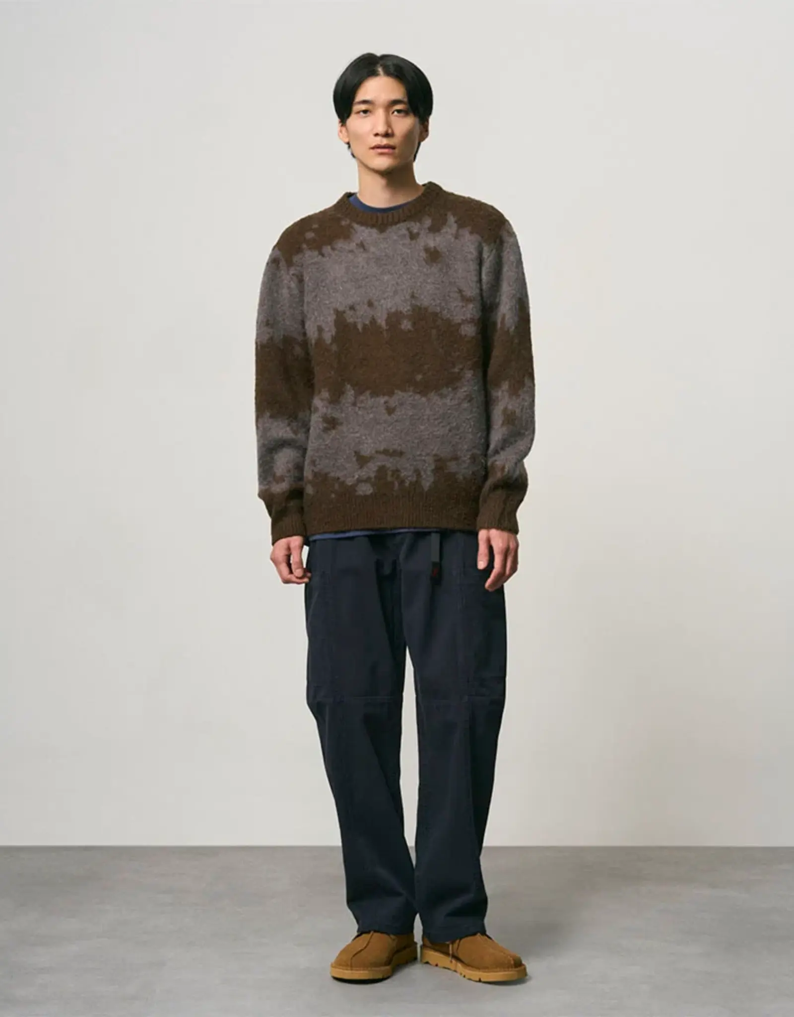 Gramicci - Mohair Sweater - Slate Splatter
