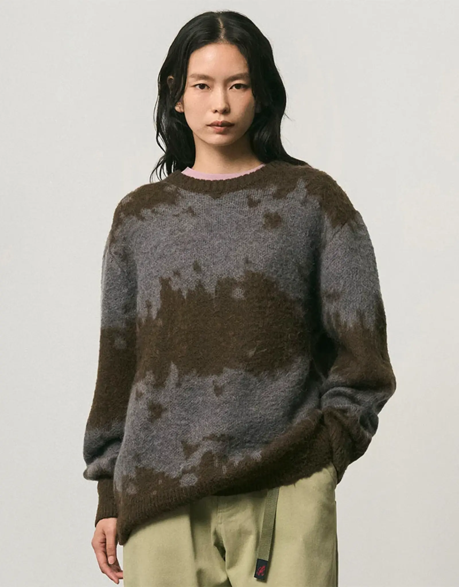 Gramicci - Mohair Sweater - Slate Splatter