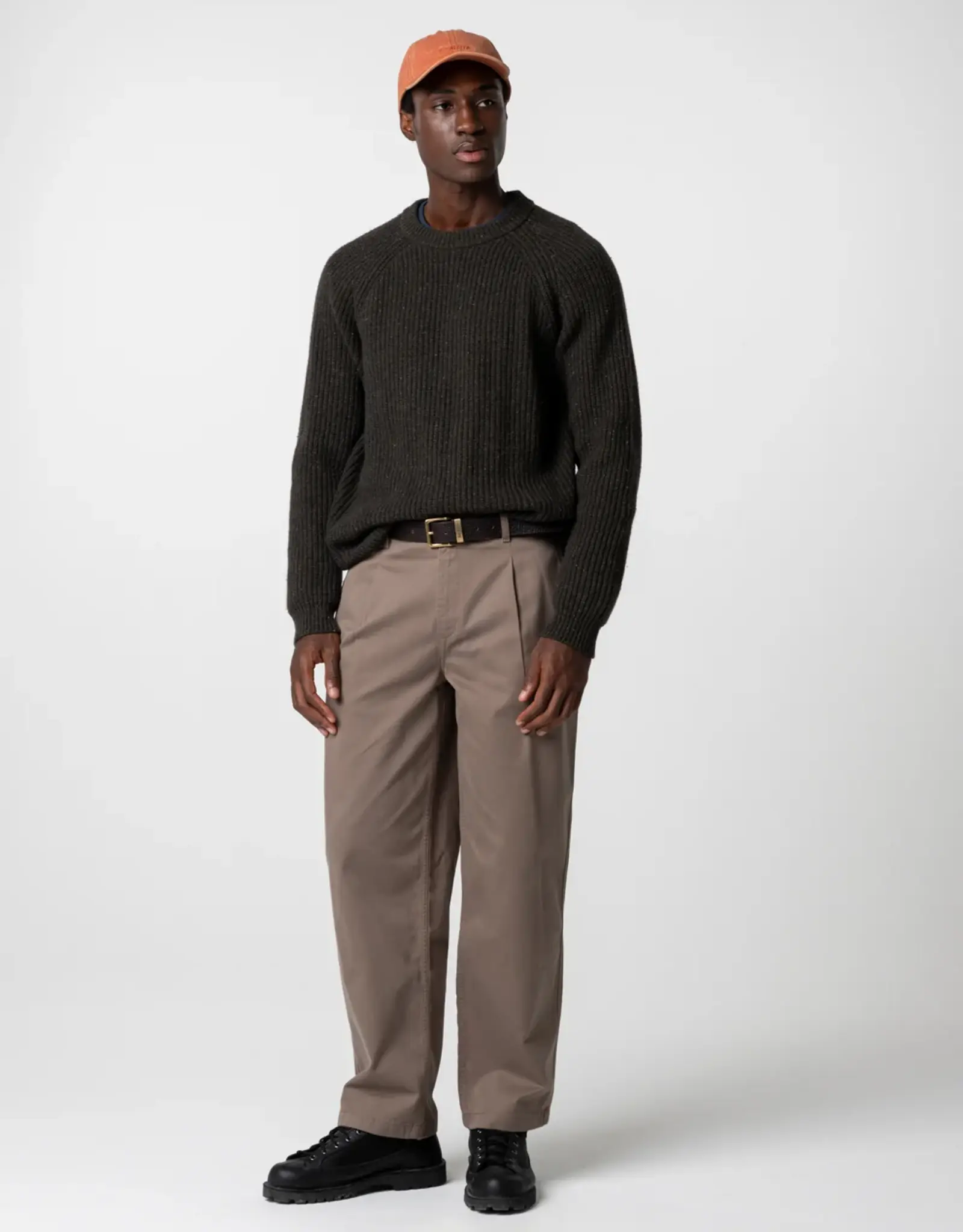 Finisterre - Mora Knit Jumper - Olive