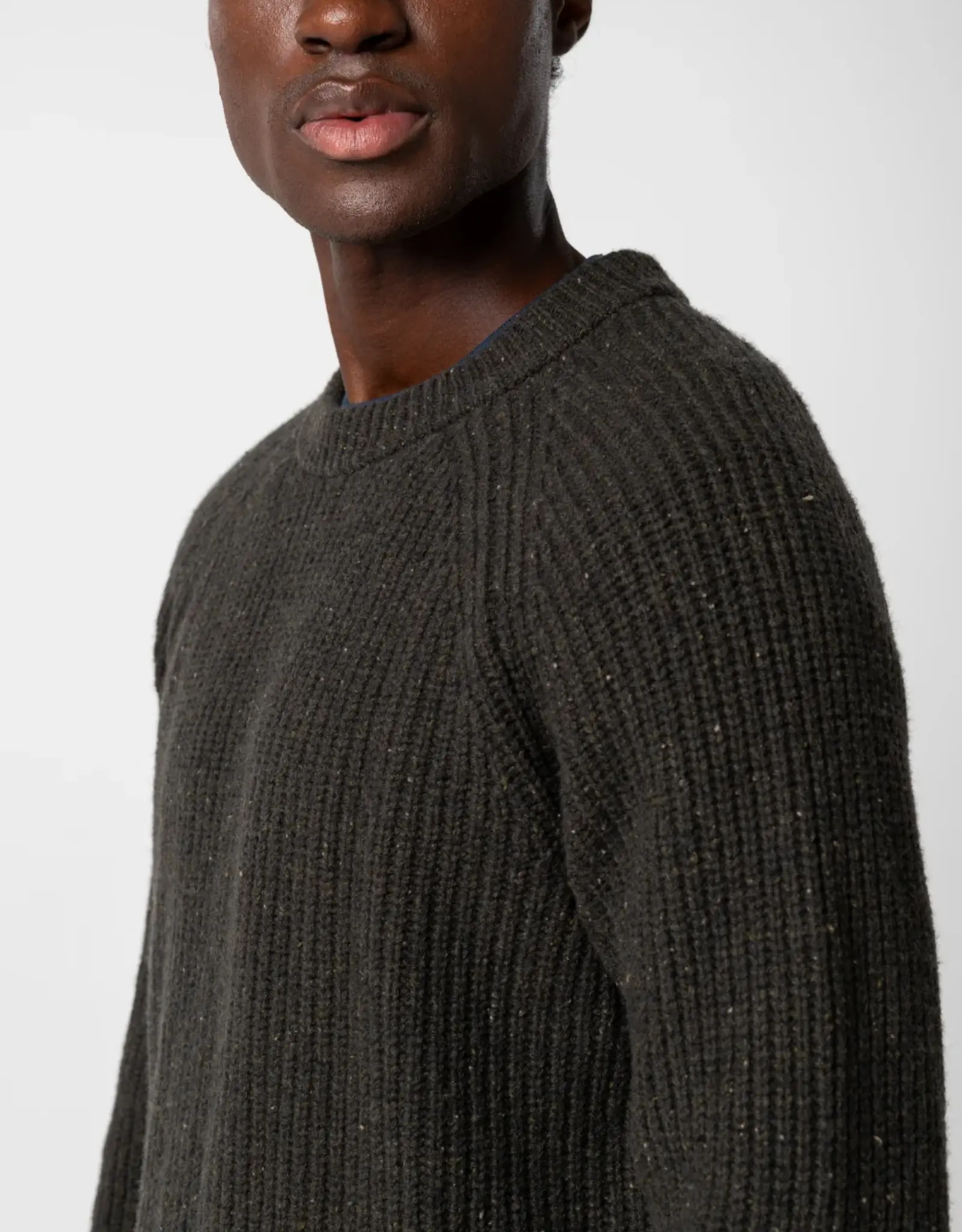 Finisterre - Mora Knit Jumper - Olive