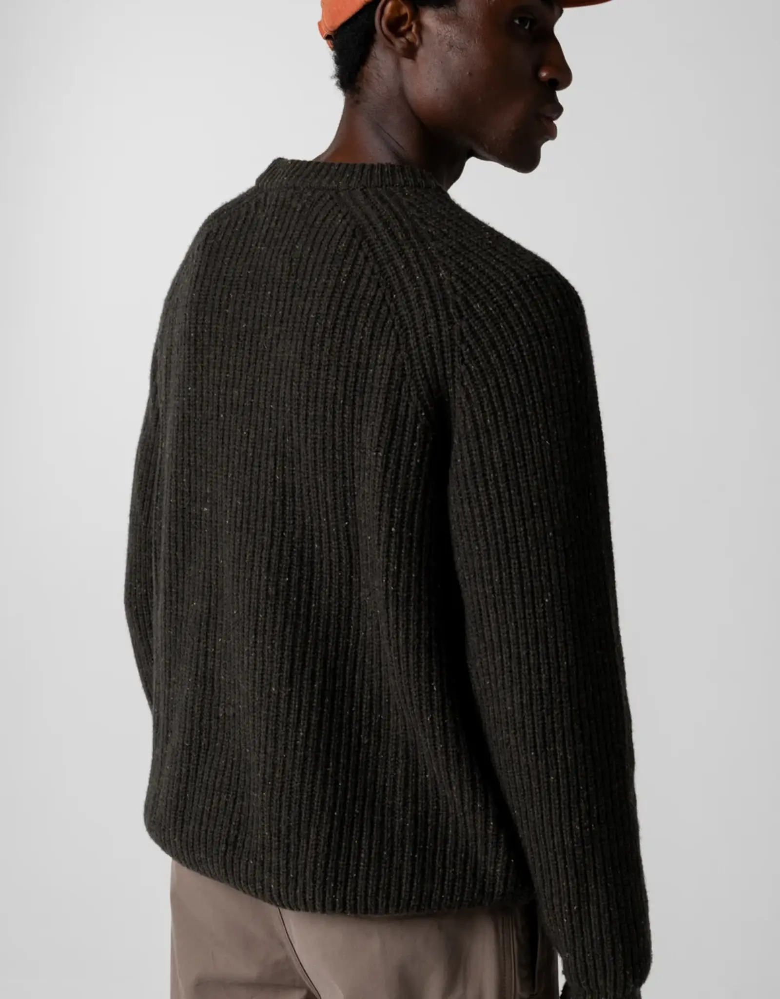 Finisterre - Mora Knit Jumper - Olive