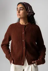 Finisterre - W's Mora Cardigan - Mahogany Brown