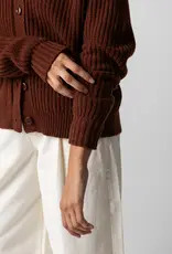 Finisterre - W's Mora Cardigan - Mahogany Brown