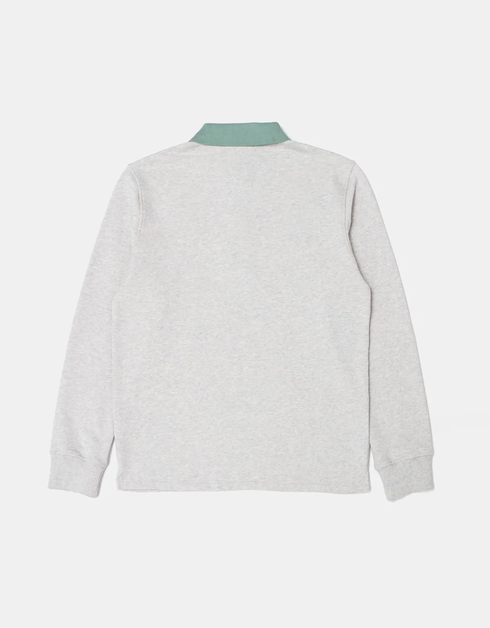 Edmmond - Mini Logo Zip - Grey Melange