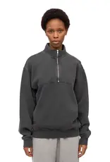 Colorful Standard - Organic Quarter Zip Crew - Faded Black