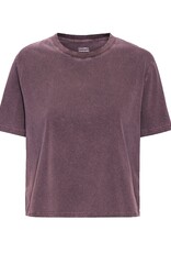 Colorful Standard - Boxy Crop Tee - Faded Grape