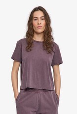 Colorful Standard - Boxy Crop Tee - Faded Grape