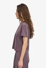 Colorful Standard - Boxy Crop Tee - Faded Grape