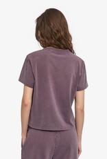 Colorful Standard - Boxy Crop Tee - Faded Grape