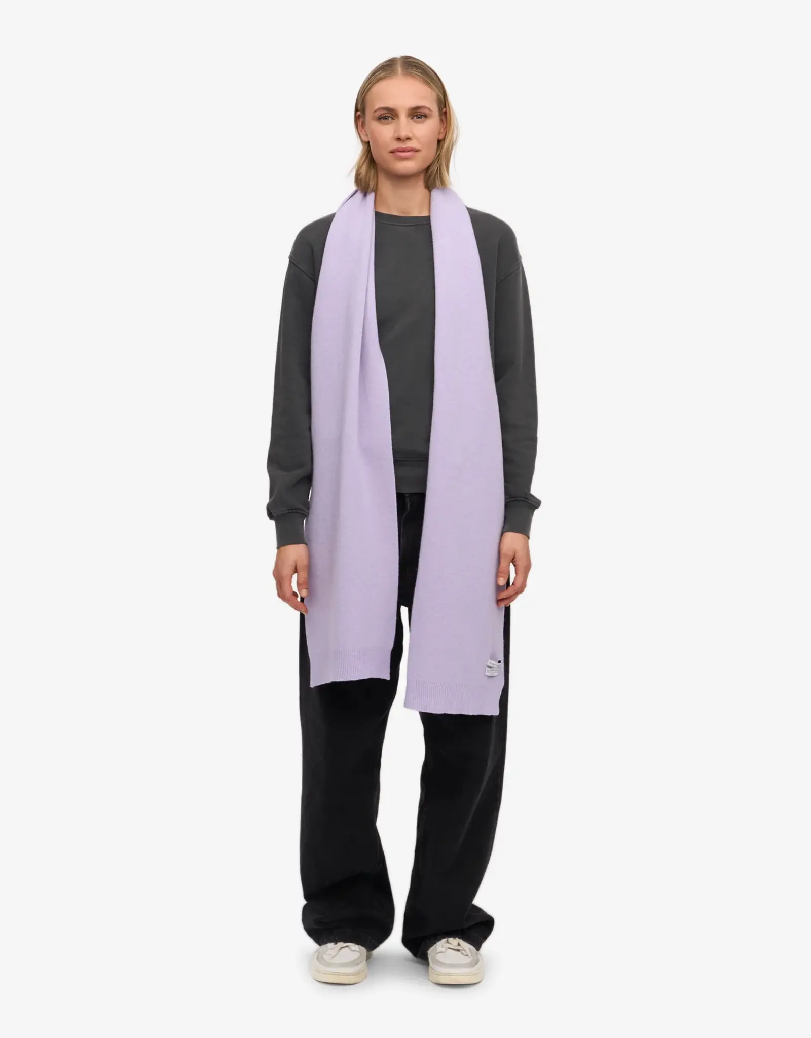 Colorful Standard - Merino Wool Scarf - Soft Lavender