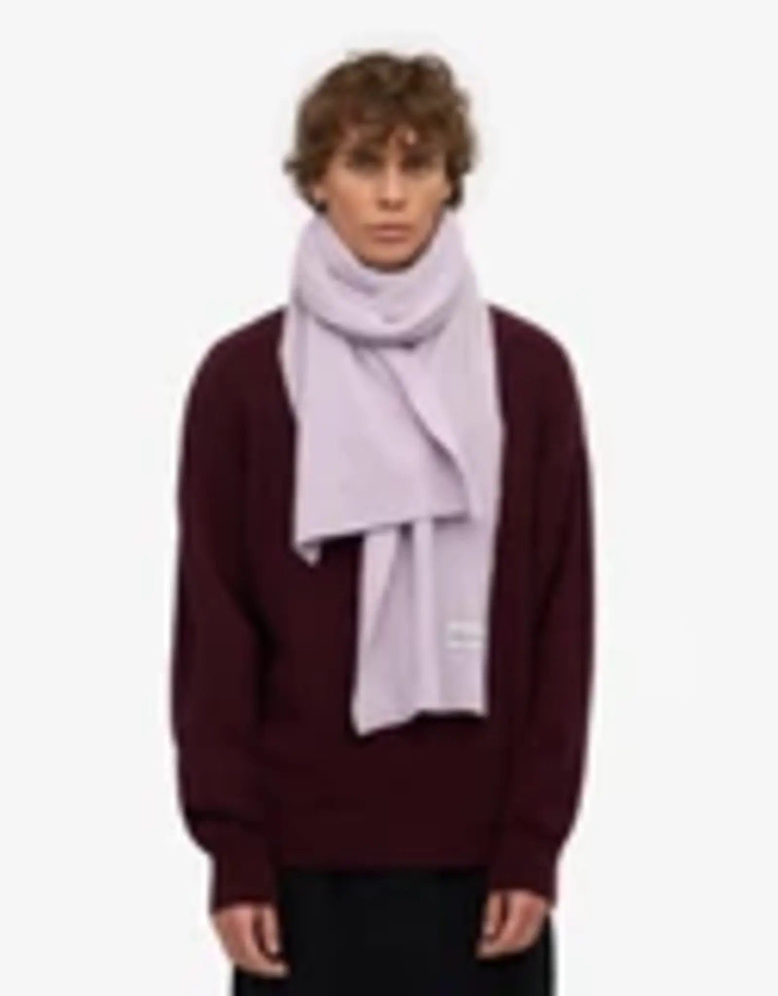 Colorful Standard - Merino Wool Scarf - Soft Lavender