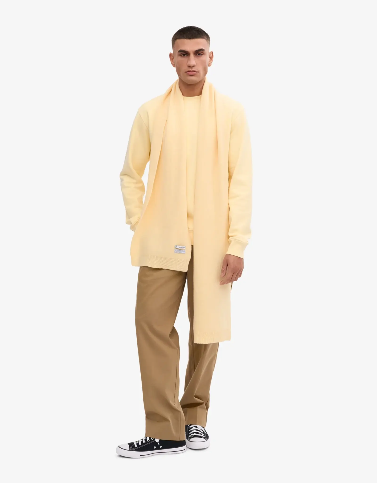 Colorful Standard - Merino Wool Scarf - Soft Yellow