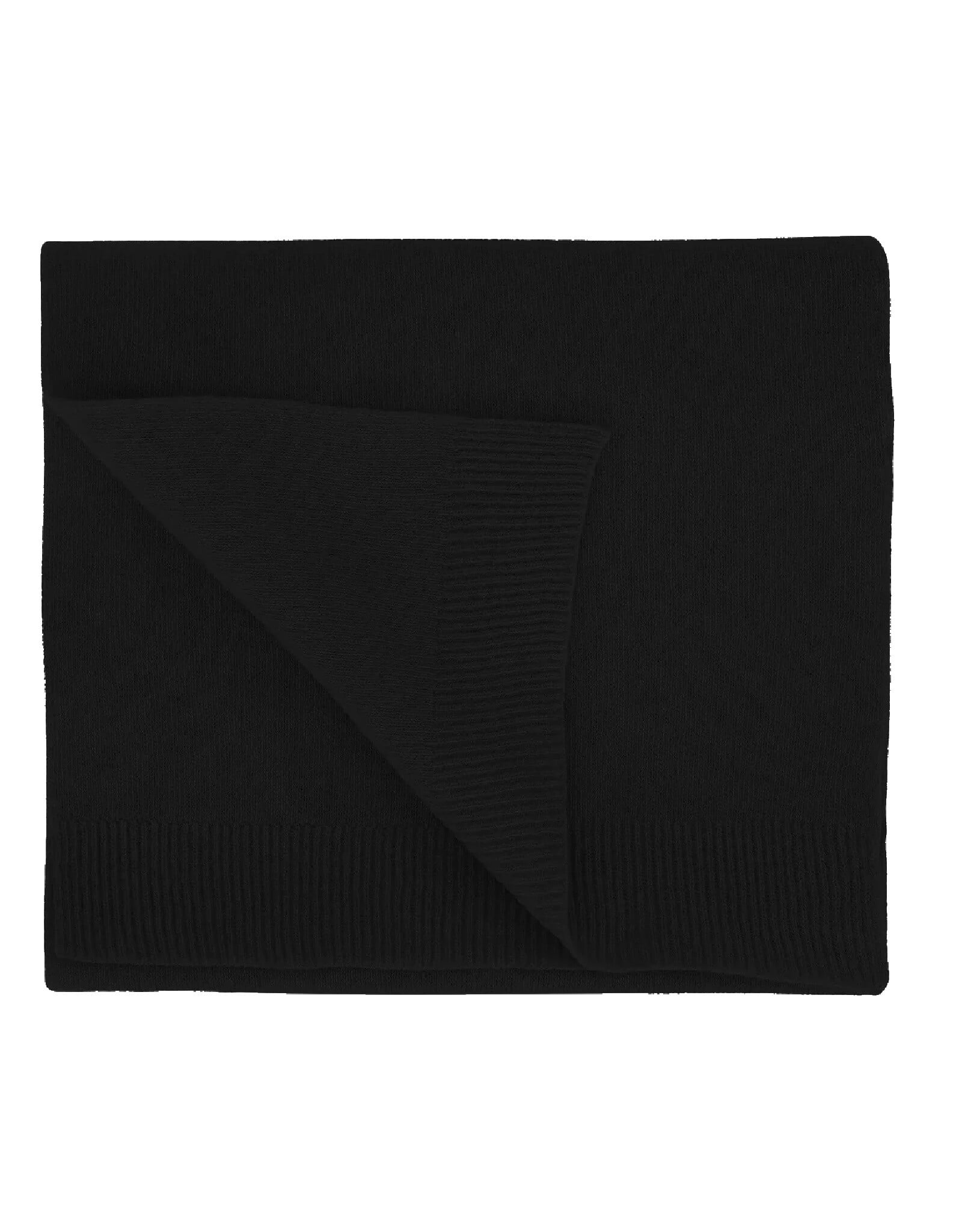 Colorful Standard - Merino Wool Scarf - Deep Black