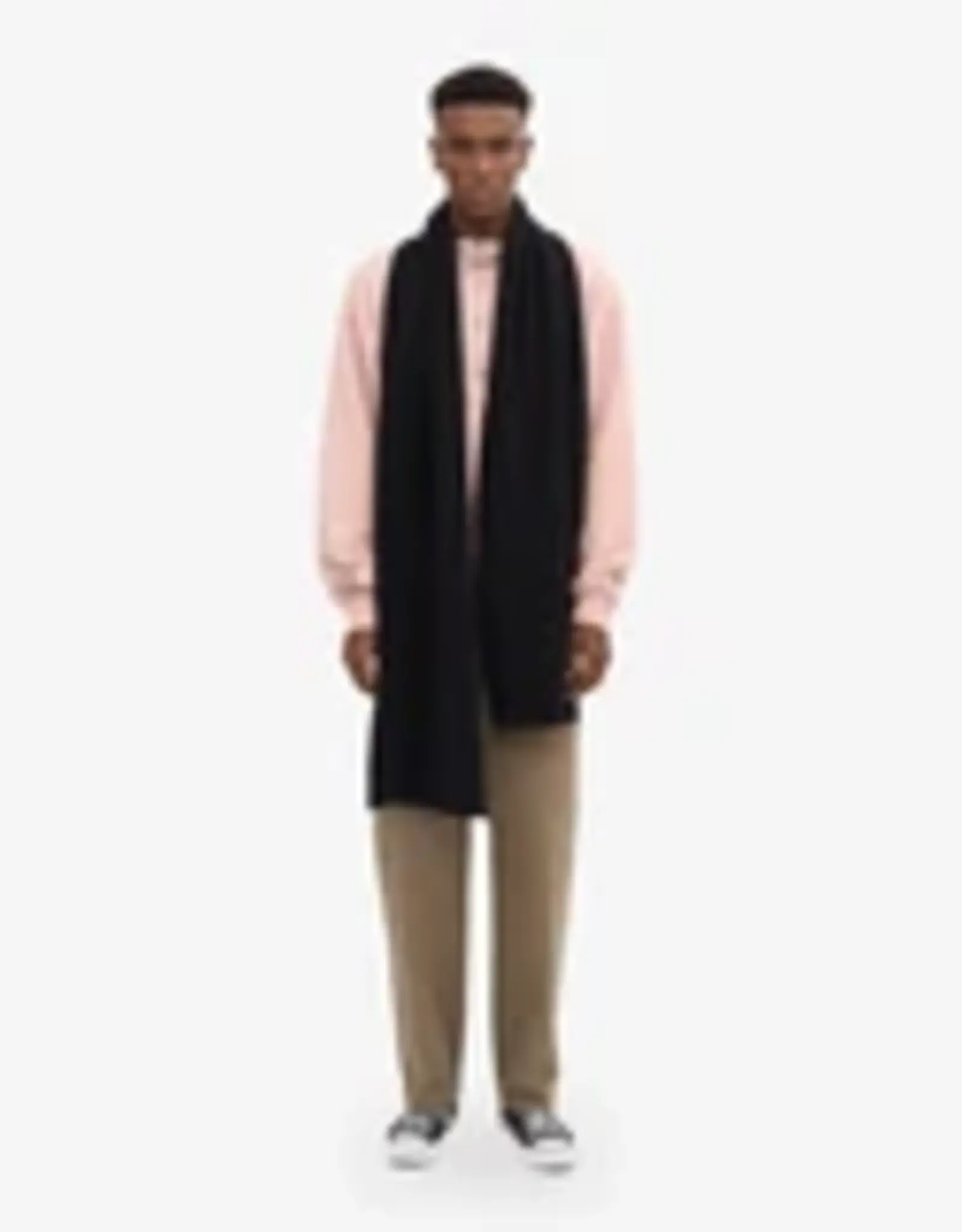 Colorful Standard - Merino Wool Scarf - Deep Black