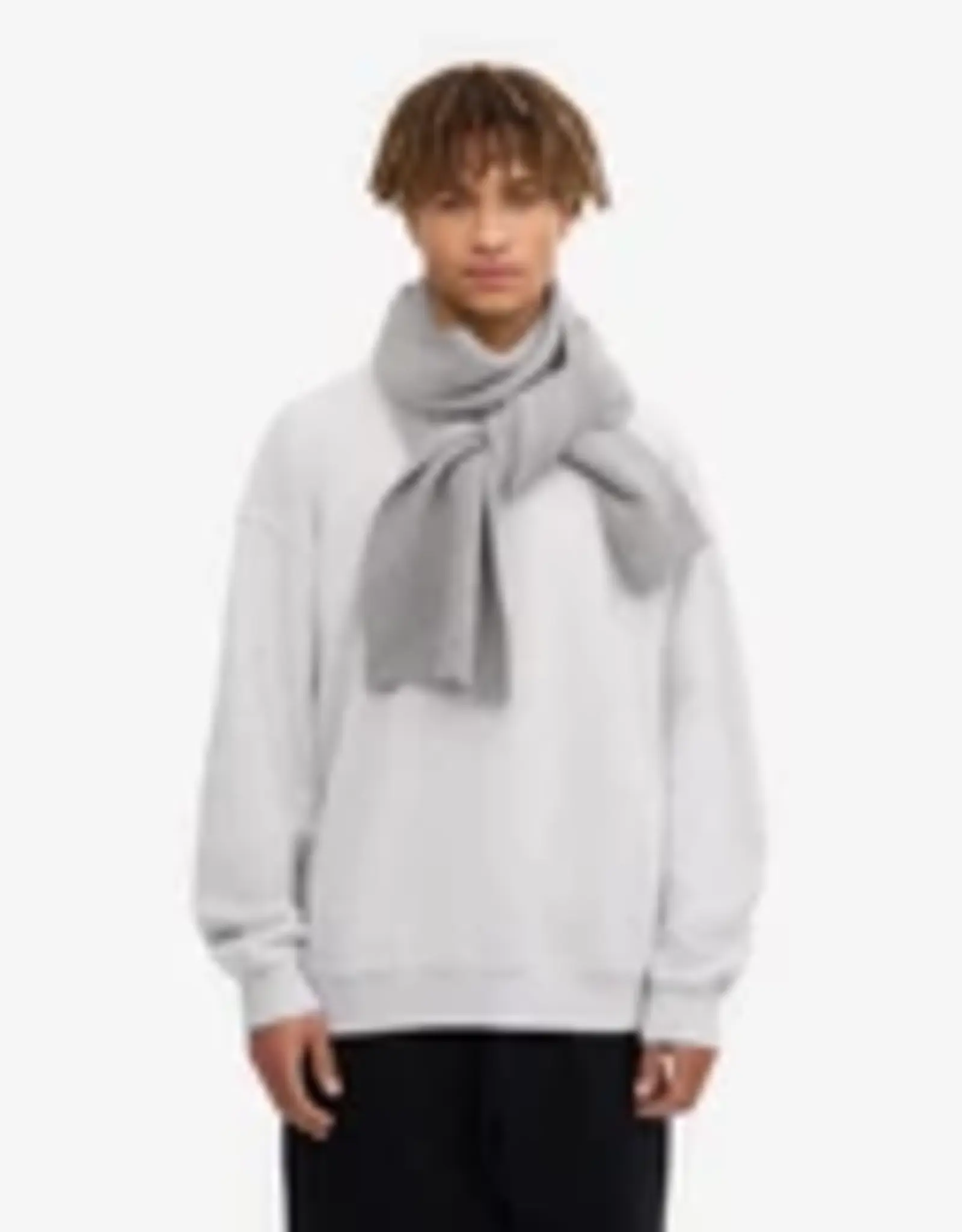 Colorful Standard - Merino Wool Scarf - Heather Grey