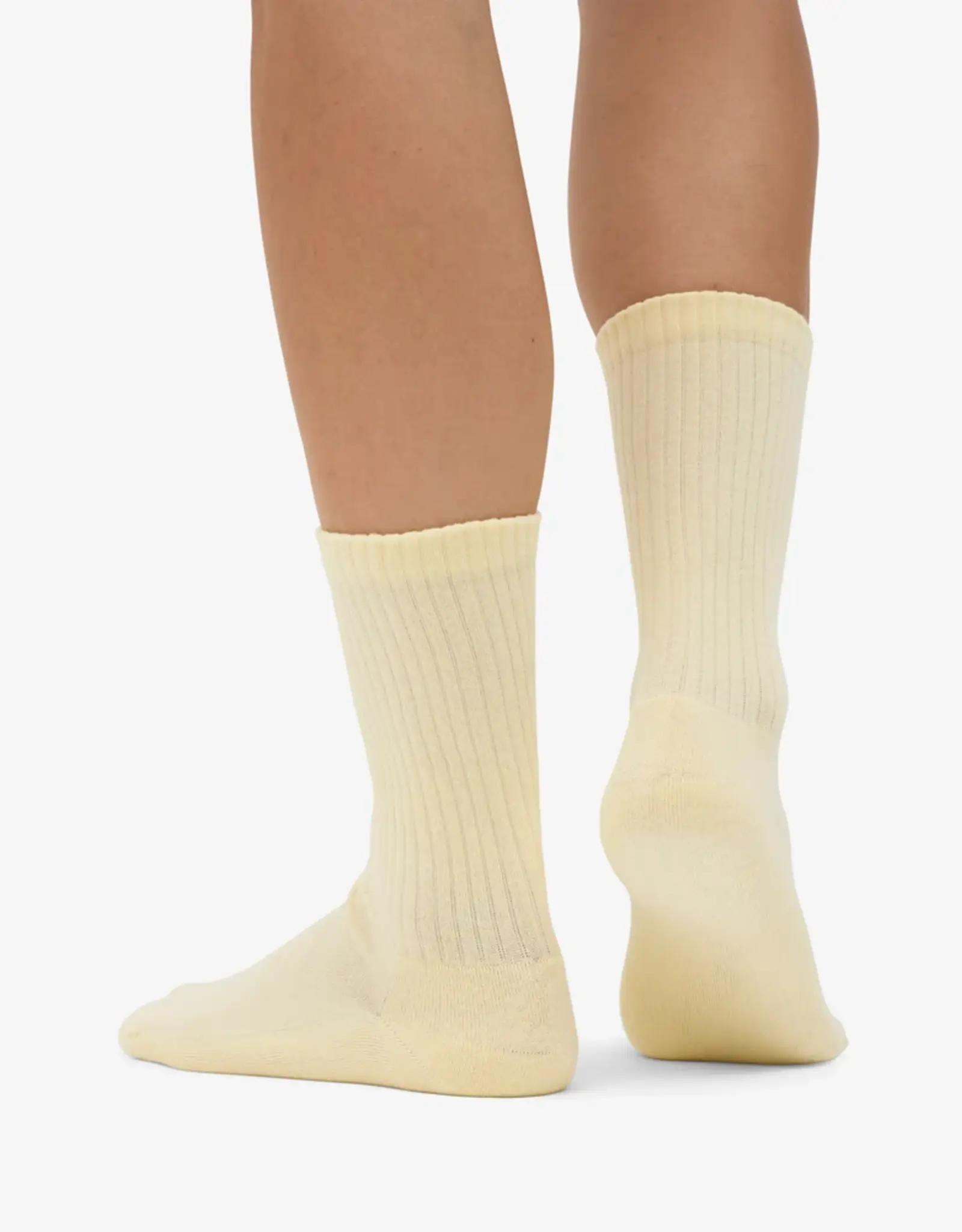 Colorful Standard - Organic Active Sock - Soft Yellow - 41/46