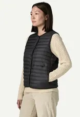 Patagonia - W's LW Rev Down Sweater Vest - Blk