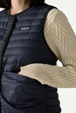 Patagonia - W's LW Rev Down Sweater Vest - Blk