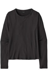 Patagonia - W's LS Rib Knit Top - Black