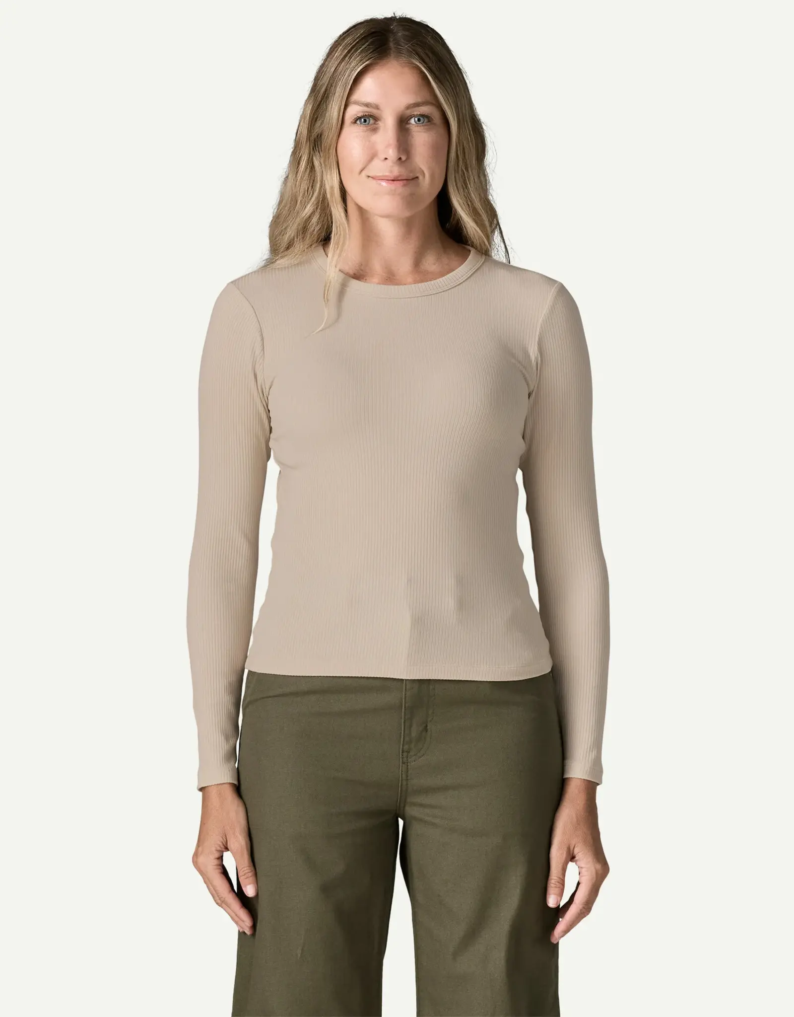 Patagonia - W's LS Rib Knit Top - Pum