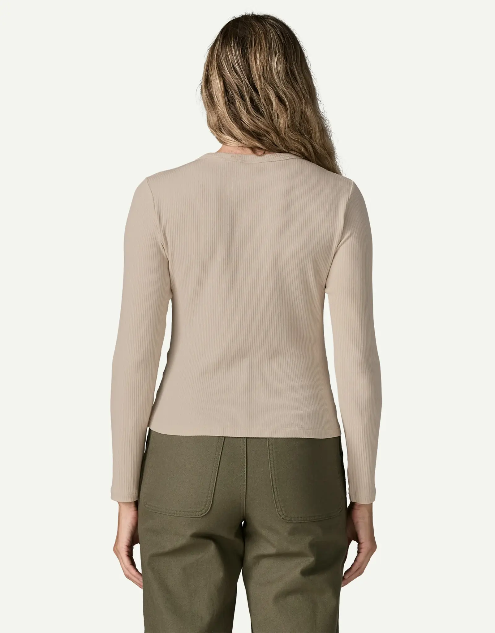 Patagonia - W's LS Rib Knit Top - Pum