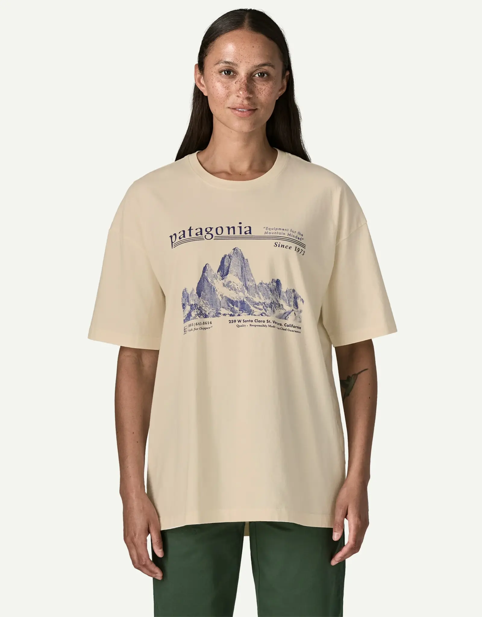 Patagonia - W's Hut Tripper Skyline OS T-Shirt - UDNL