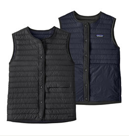 Patagonia - W's LW Rev Down Sweater Vest - Blk