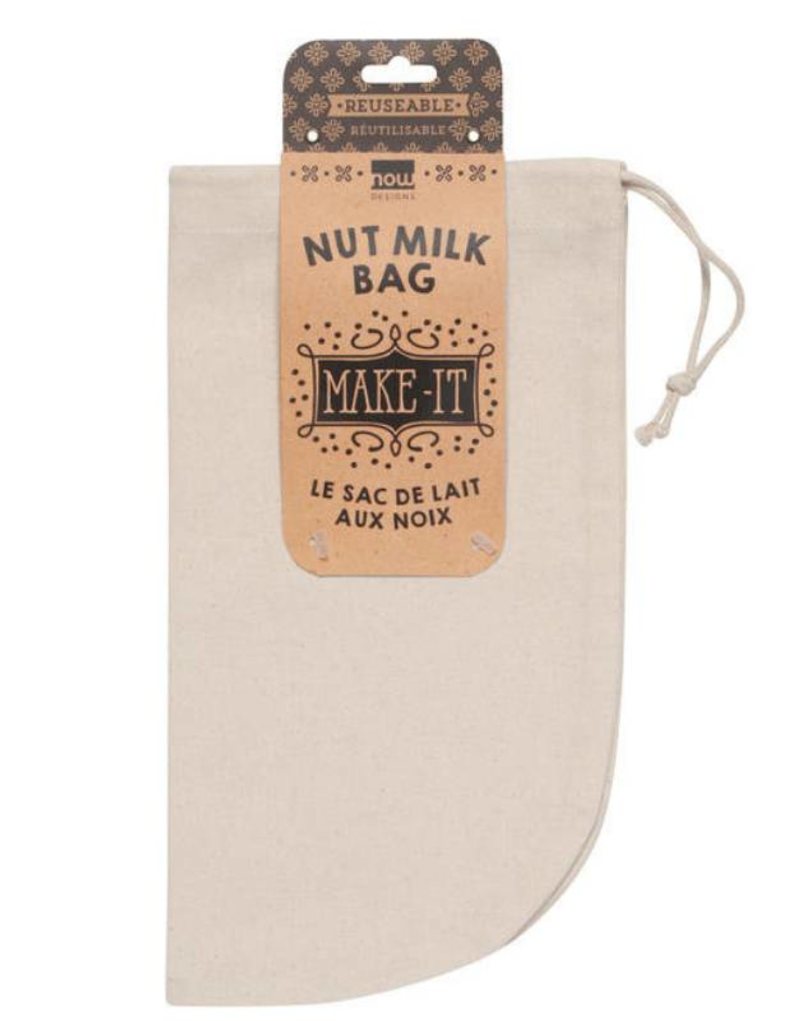 Now Designs Sac pour lait de noix Now Designs