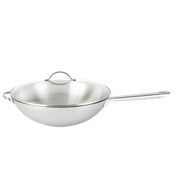 Strauss Wok en inox Tango a/1 poignée 32CM