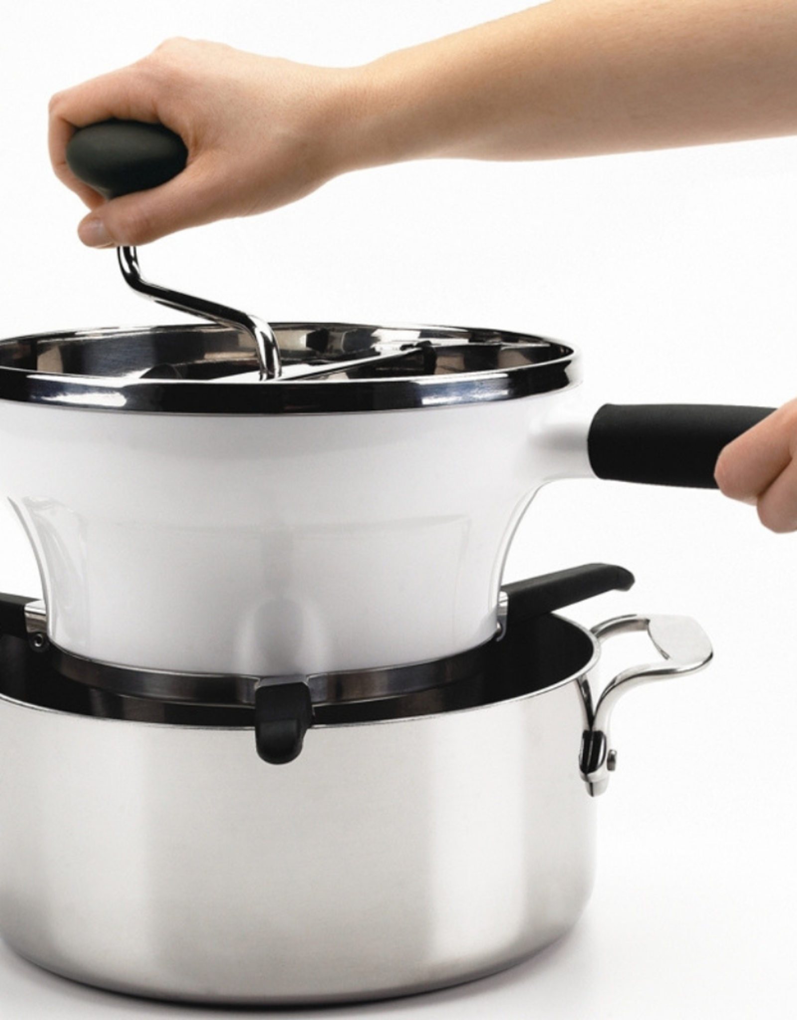 OXO Moulin à légumes en acier inoxydable