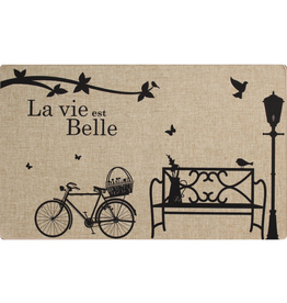 Tapis 45 x 75cm - La vie est belle