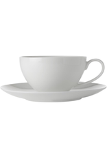 Maxwell Williams Tasse et soucoupe cappuccino 'White Basics' MW 400ML