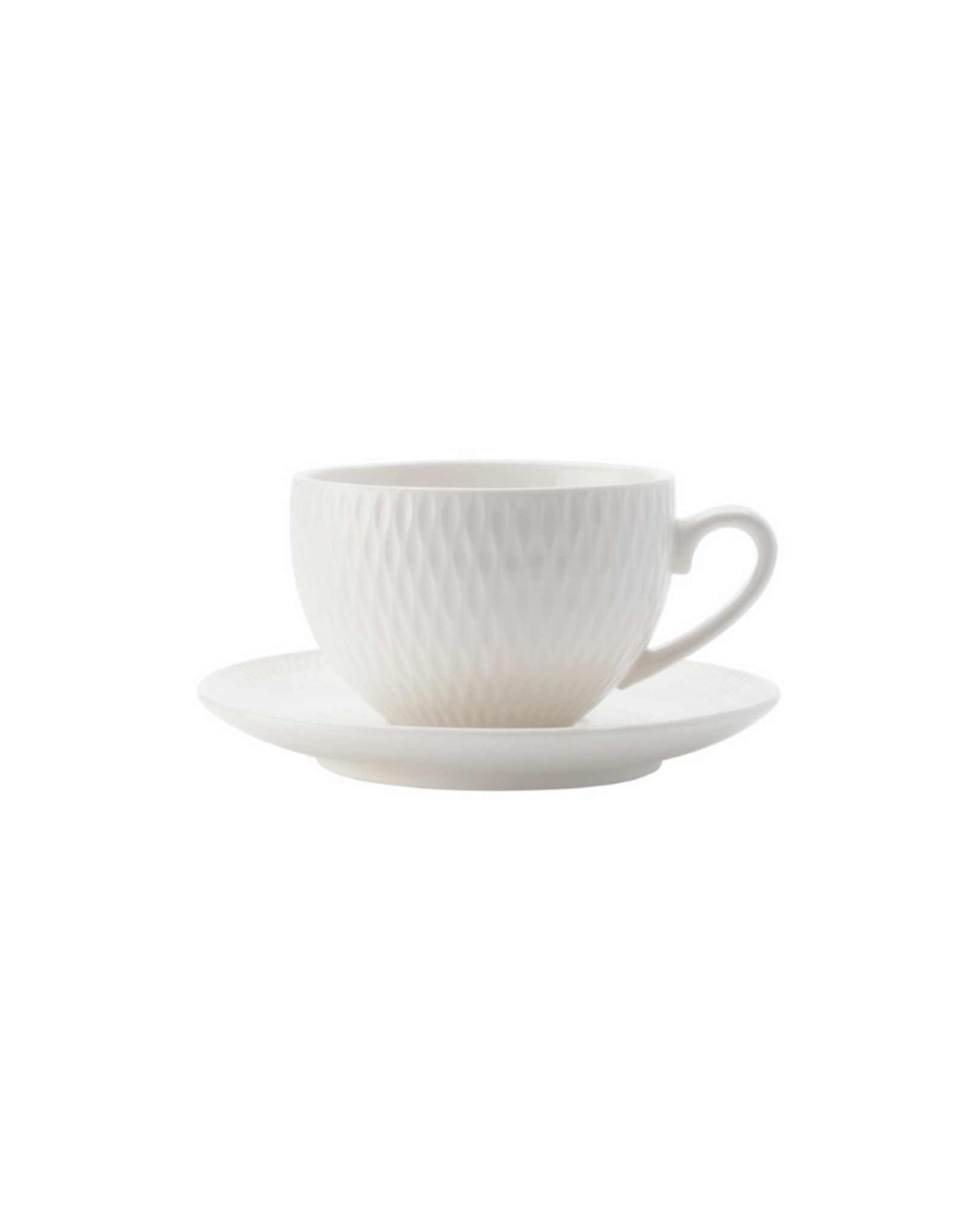 Maxwell Williams Tasse avec soucoupe 'Diamonds' 90ml