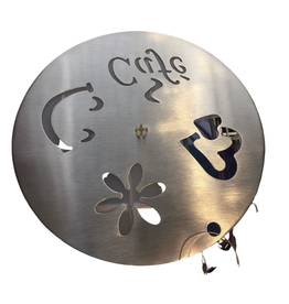 MiOYOOW Cr/épine /évier de Cuisine Filtre de Vidange /à T/ête Plate en Acier Inoxydable Bouchon D/évier Diam/ètre Ext/érieur 8 Cm Filtre de Lavabo