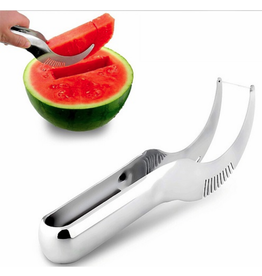 Couteau/pince à melon en inox