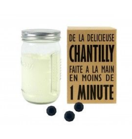 Shaker à Chantilly Cookut Creazy | Chantilly Maison Rapide